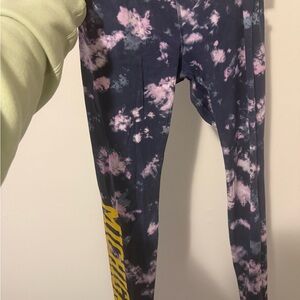 UMichxLululemon Tie-Dye Leggings